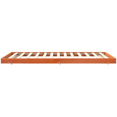  Krevetna konstrukcija Vosak smeđa 70 x 190 cm Slike