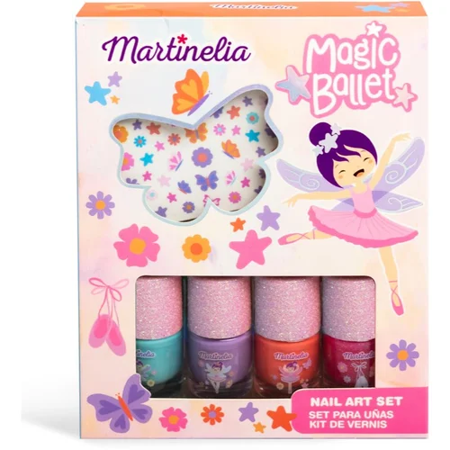 Martinelia Magic Ballet Nail Art set za otroke 3+