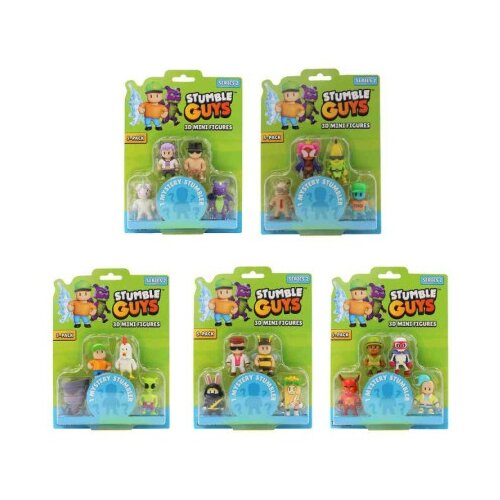 Stumble guys mini akciona figure 5pack ( TW11313 ) Cene