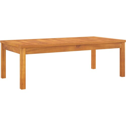 Furnova Klubska mizica 100x50x33 cm trden akacijev les, (21913015) Cene