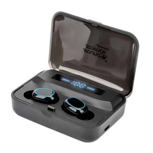 Manhattan Slušalice TWS 180382 Bluetooth 5.0 crne Slike