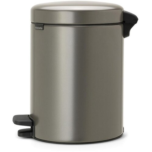 Brabantia Ko&amp;scaron; za odpadke s pedalom 5L s plastičnim vložkom - platinum Slike