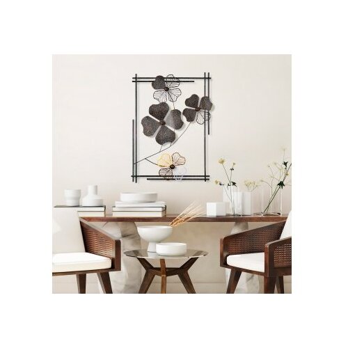 Wallity Zidna dekoracija Shannan 2, 50x70x4cm, Crna Slike
