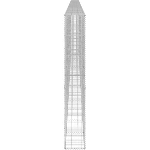  Gabionski zid s poklopcima od pocinčanog čelika 900x30x200 cm Slike