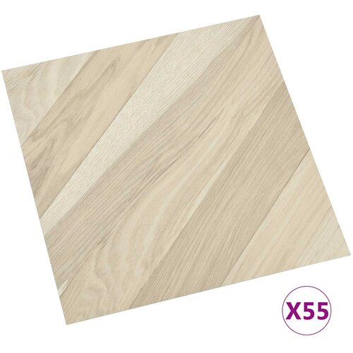  daske 55 pcs Bež 5,11 m&amp;sup2; PVC Slike