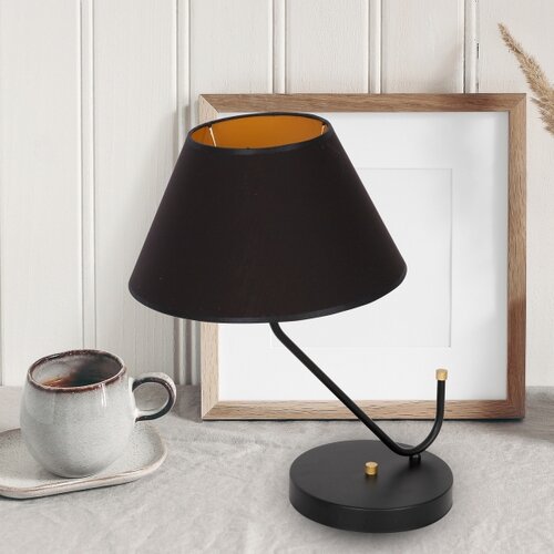 Stona lampa VICTORIA 1xE27/60W/230V crna Slike