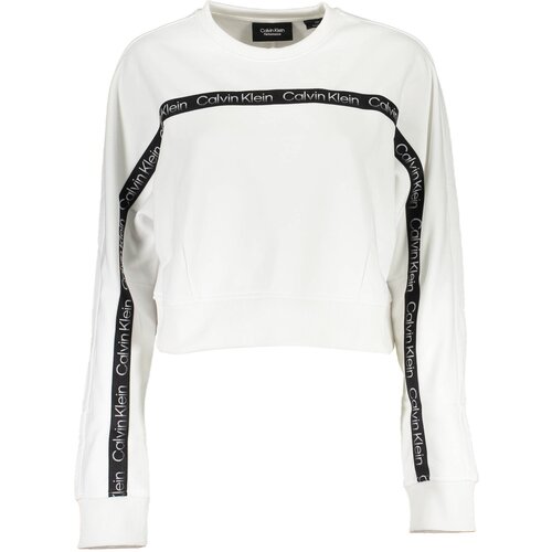 Calvin Klein WOMEN&#39;S SWEATSHIRT WITHOUT ZIP WHITE Cijene