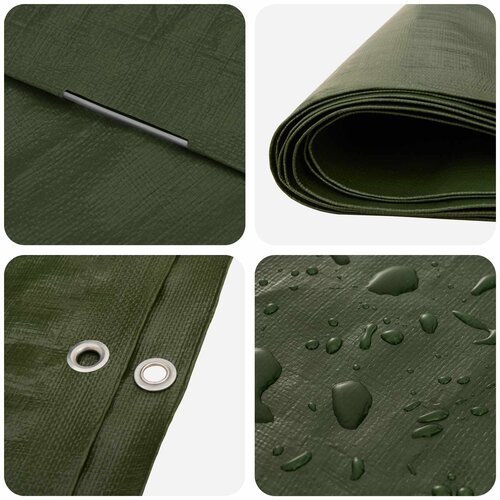  s rupama Zelena 8 x 10 m 260 gsm PE Slike
