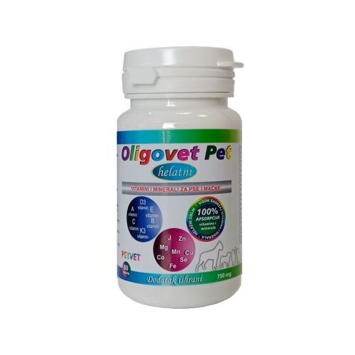 Dr. Sekiz Petvet Oligovet Pet 750mg 60 tableta Cene