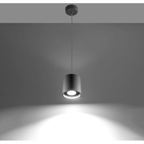  Sollux SL.0052 - Viseća lampa na sajli ORBIS 1 1xGU10/40W/230V siva Slike