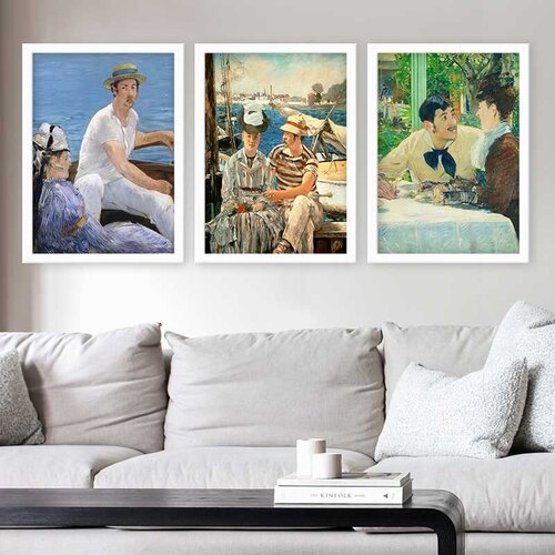 Wallity Set uramljenih slika 3BC_UN1453577, 3 Dela Cene