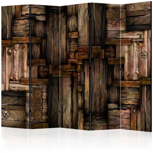 Paravan u 5 dijelova - Wooden puzzle II [Room Dividers] 225x172 Slike