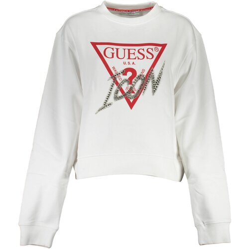 Guess Jeans SWEATSHIRT WITHOUT ZIP WOMAN WHITE Slike