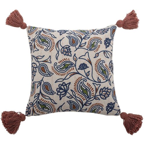 Bloomingville Okrasna blazina iz recikliranega bombaža 45x45 cm Paisley &ndash; Cene