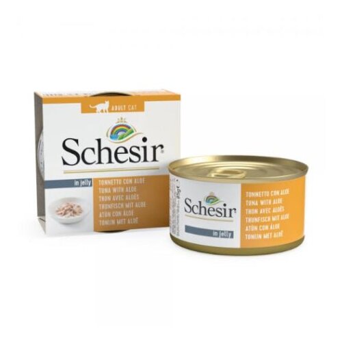 Schesir cat tunjevina sa alojom u želeu 85gr Cene