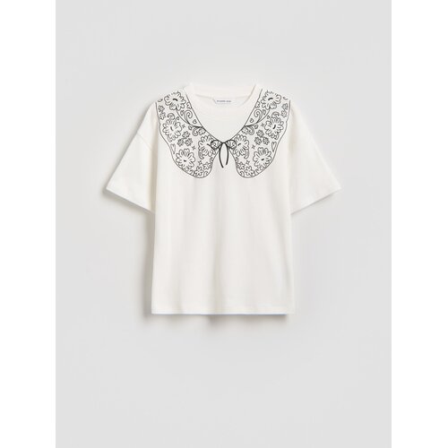 Reserved GIRLS` T-SHIRT - krem Cijene