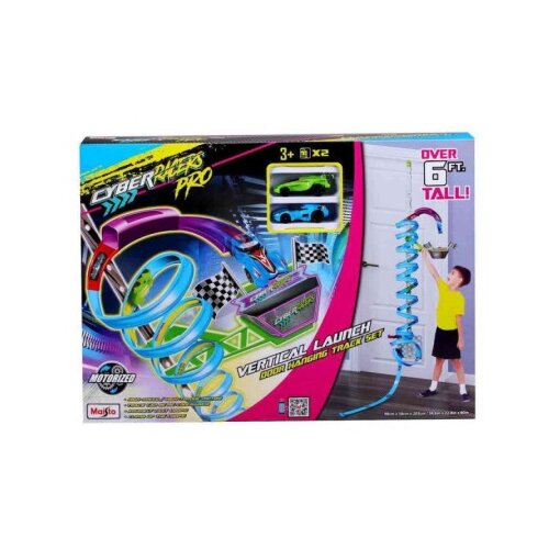 Maisto vozilo cyber racers door hoop play set, incl. 2 pc cyber racer veh. ( MAI12559 ) Cene