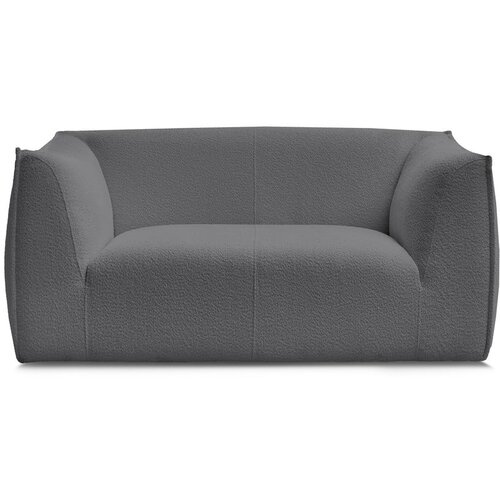 Bobochic Paris Tamno siva sofa od bouclé tkanine 170 cm Giorgia – Cene
