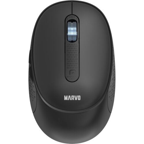 Marvo OFFICE WM111 BK BREZŽILNA MI&amp;Scaron;KA ČRNE BARVE Slike
