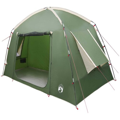 vidaXL Kabinski šotor s streho Zelena 210 x 210 x 138 cm Poliester, (5000309408) Cene