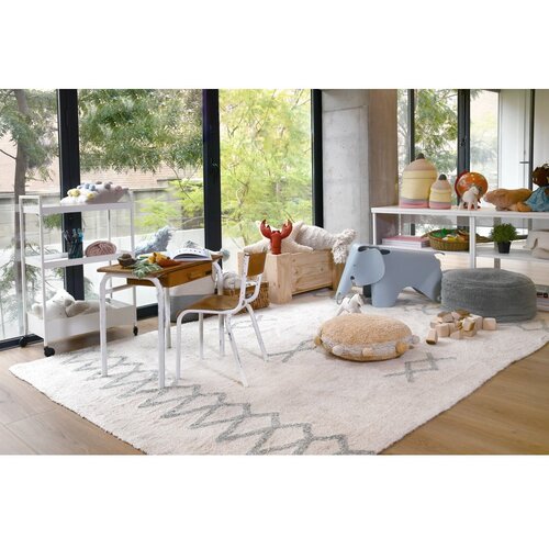 Lorena Canals stolček - chill - vintage modra Slike