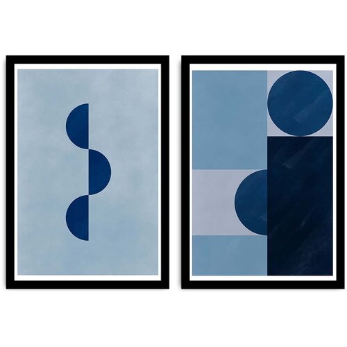 Wallity Plakati v kompletu 2 ks 36x51 cm Shapes &amp;ndash; Wallity Slike