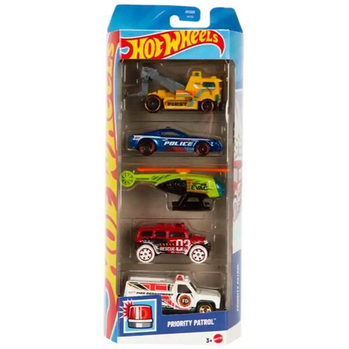 Mattel hot wheels: priority patrol vozila set od 5 komada - Cijene