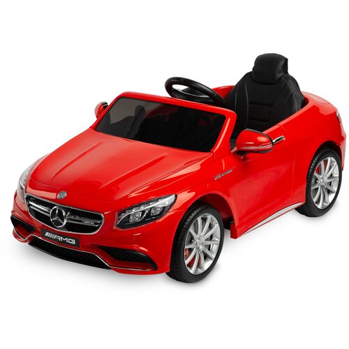 Lean Toys 12v Mercedes AMG S63 rdeča iks Slike