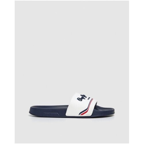 PepeJeans Sandali & Odprti čevlji PMS70160 SLIDER ORIGIN M Bela Cene