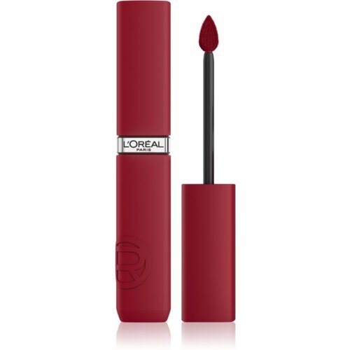 L&amp;acute;Or&amp;eacute;al Paris Infaillible Matte Resistance mat vlažilna &amp;scaron;minka odtenek 420 Le Rouge Paris 5 ml Slike