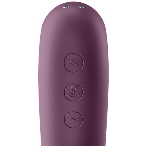 Satisfyer Vibrator Dual Kiss vijoličen Slike