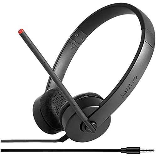 Lenovo Slu&scaron;alice sa mikrofonom Essential Stereo crne Cene