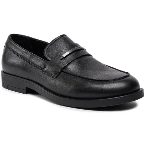 Calvin Klein Nizki čevlji Moccasin Pb HM0HM01223 Črna