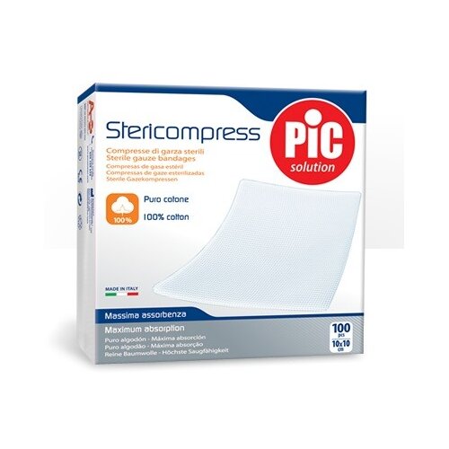 Pic Solution Soft sterilna kompresa, 10x10cm, 1 komad Slike