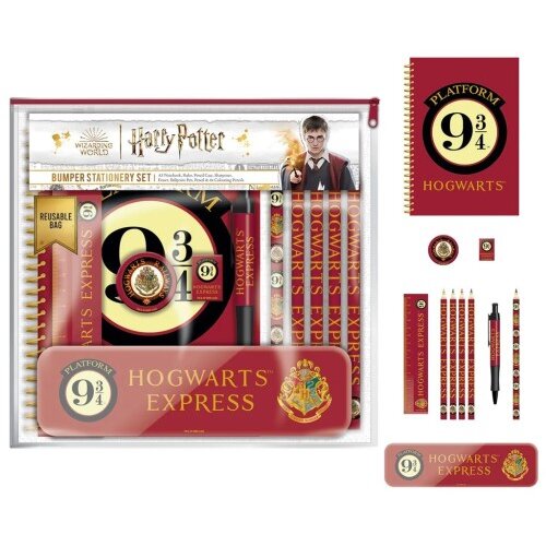 Pyramid International PYRAMID HARRY POTTER (PLATFORM 9 3/4) BUMPER PISARNI&Scaron;KI SET Cene
