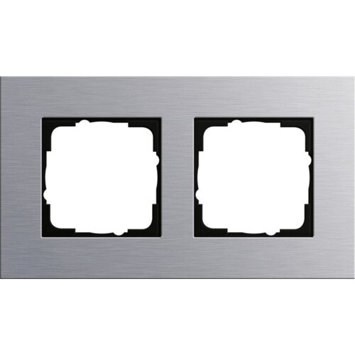 Gira pokrivni okvir 2gang aluminij Esprit 021217, (20858793) Cene
