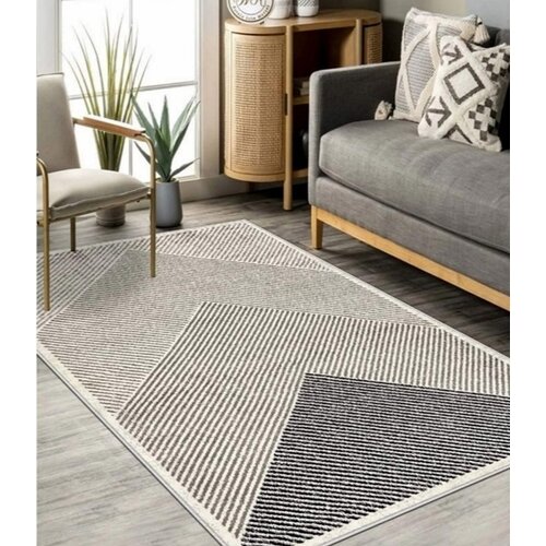  Za dnevnu sobu 120x180cm - sivi trouglovi, TG-1135 Cene