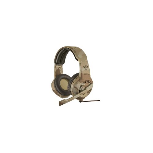 Trust gaming slu&amp;scaron;alice za PS4/PS5 GXT310D Radius desert camo (22208) Slike