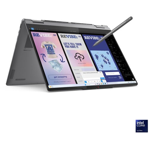 Lenovo Yoga 7 2-in-1 Intel Core Ultra 7 258V 14inch 2.8K OLED MT 120Hz 32GB 1TB UMA W11H Luna Grey 2y, (21751664) Cene