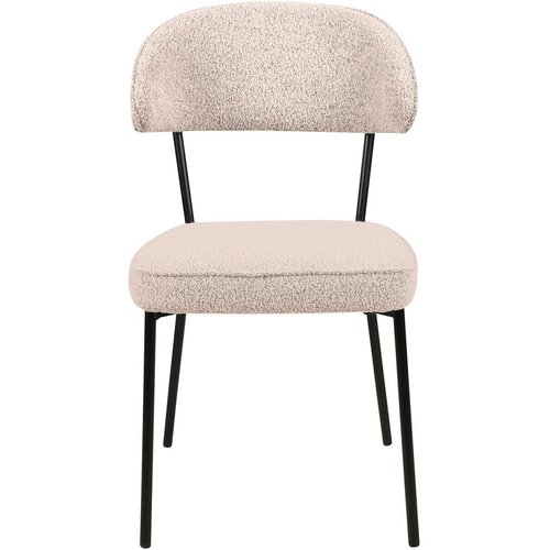Hom`in stol, les, kovina, tekstil pink Cene