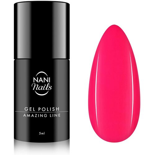 NANI Nails Amazing Line gel lak za nohte odtenek Neon Pink 5 ml Cene