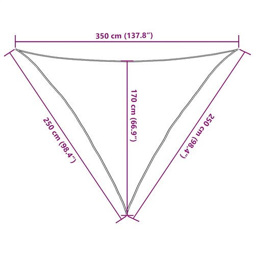  Jedro za za&amp;scaron;titu od sunca 160 g/m&amp;sup2; crno 2,5 x 2,5 x 3,5 m HDPE Slike