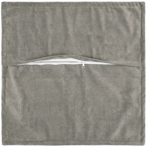  Presvlaka za jastuk 6 kom. HOUTEN Svjetlosiva 50 x 50 cm - Dizajn s paspulom Svjetlosiva 6 Slike