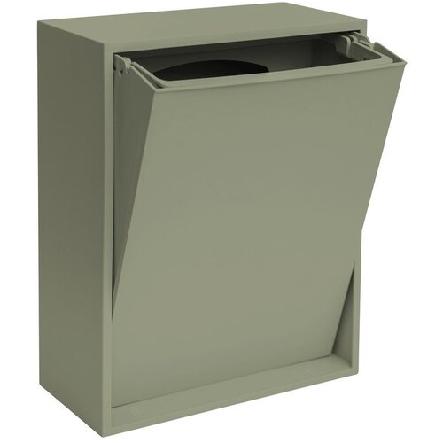 ReCollector Prljavo zelena kanta za smeće za odvojeni otpad/zidna od reciklirane plastike Recycling Box &amp;ndash; Slike