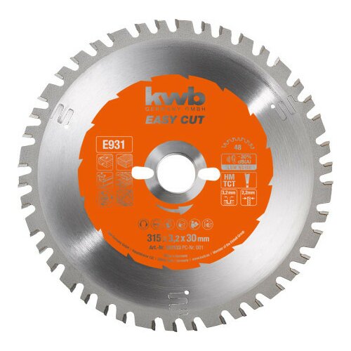KWB easy-cut rezni disk za cirkular 315x30, 48Z, HM, univerzalni ( 49593133 ) Cene