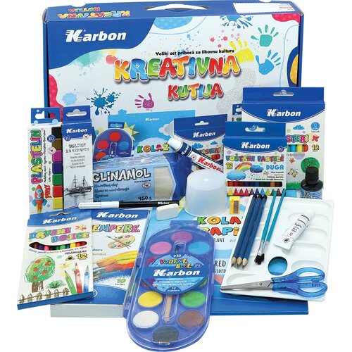 Karbon Set likovni Slike
