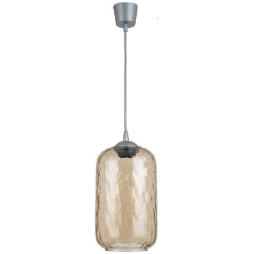 Brilagi LED luster na sajli R GLASS 1xE27/60W/230V prečnik 14 cm srebrna/dimno-braon Cene
