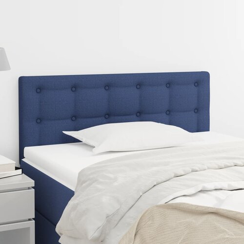 vidaXL Posteljno vzglavje modro 80x5x78/88 cm blago Cene