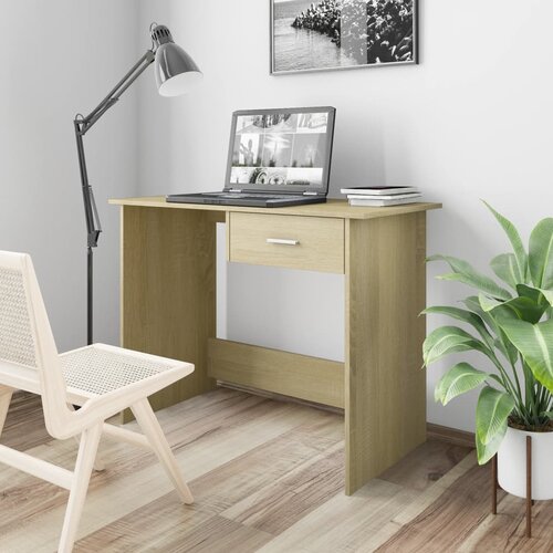 vidaXL Radni stol boja hrasta sonome 100 x 50 x 76 cm od iverice Cijene