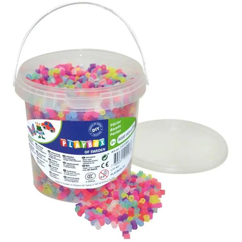 Playbox 5mm MIDI glačane sjajne perle, mix od 5000 komada Cijene